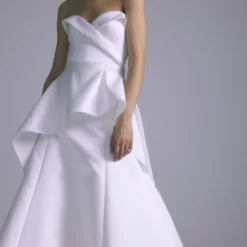 A856TS - Peplum Overskirt