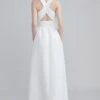 Fiona -Bridal Shop AmsaleBridesmaids Dress Fiona GB197A Highneck WideStraps DirndlSkirt Faille Back