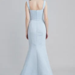 Ida -Bridal Shop AmsaleBridesmaids Dress Ida GB198A Squareneckline Widestraps Slit Faille Back b434bdd2 f47a 403d be4f 5bbdb8d95cc3 scaled