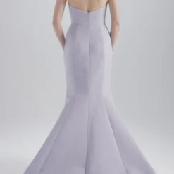 Austin -Bridal Shop Amsale Bridesmaids AUSTIN GB139A Faille HighNeck Halter Fit to Flare Back scaled