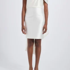 Off-the-Shoulder Bow Dress