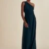 Athena -Bridal Shop NouvelleAmsaleBridesmaids N383 Athena FlatChiffon Dress Wraptie OneShoulder Hunter Side 7d9e47c4 1410 4b36 948a 5cb7baf0d578