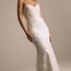 Oakley -Bridal Shop NouvelleAmsale Bridal OAKLEY R472L Beaded Strapless Fit to FlareGown Mood7